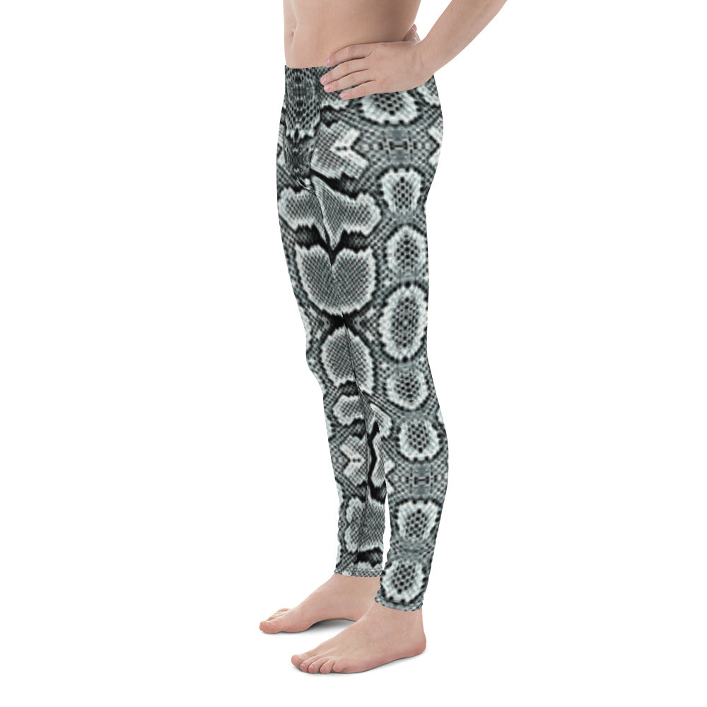 Snake Print Leggings for Men